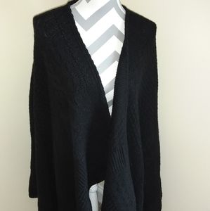 Vintage 80's wool over shawl